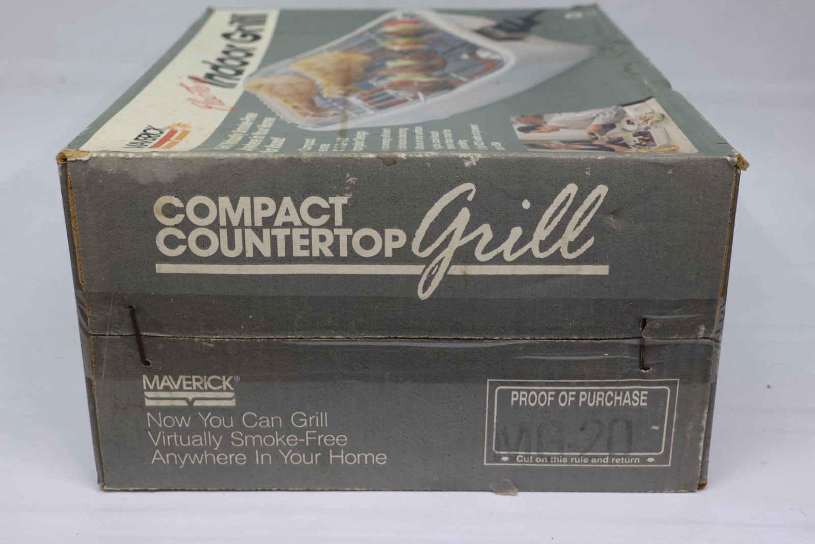 Vintage Maverick MG-20 Series Indoor Electric Ceramic Stoneware Grill New Open
