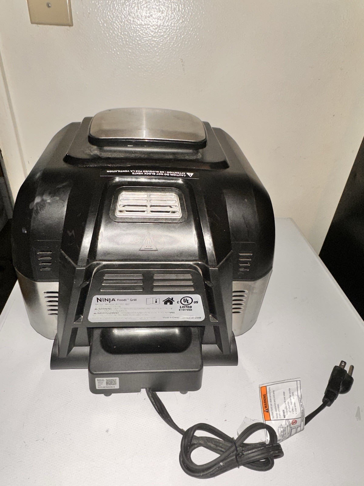 Ninja Foodi Grill AG302 Indoor Grill Air Fryer Roast Bake Dehydrate