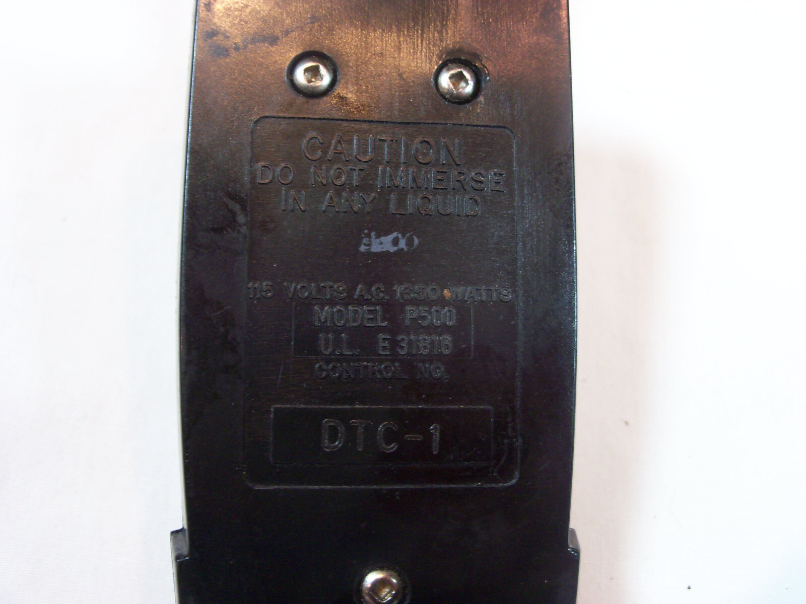 Dazey 120V 1650W DTC-1 — Temperature Control Power Supply Probe