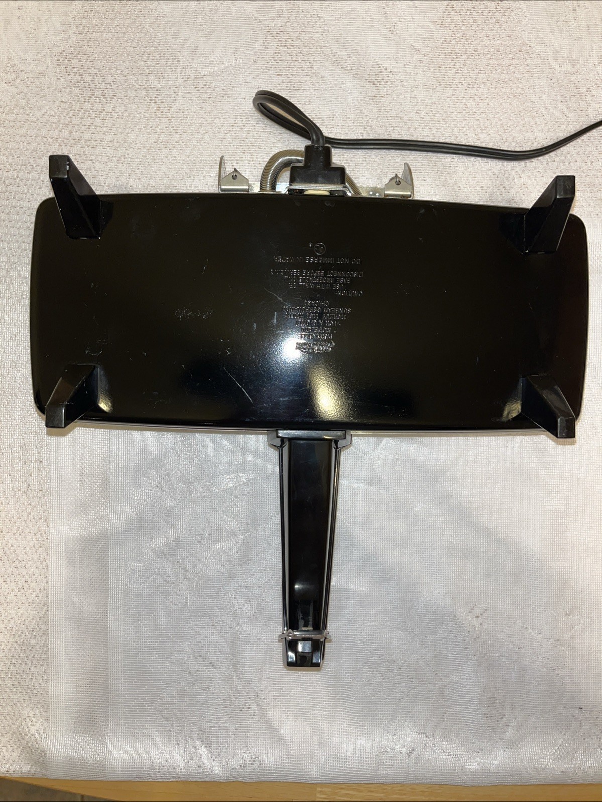 Vintage Sunbeam Party Grill Chrome Sandwich Maker Press 870 Electric TESTED WRKS