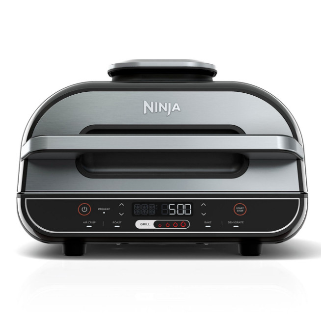 NEW Ninja Foodi 5-in-1 Indoor Grill, Air Fryer, Roast, Bake, Dehydrate – BG500A