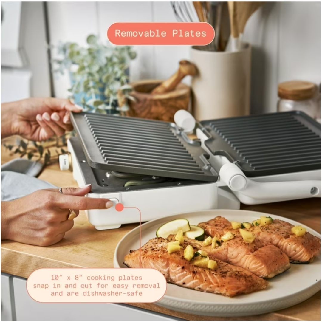 Beautiful 2-in-1 Panini Press & Grill, by Drew Barrymore