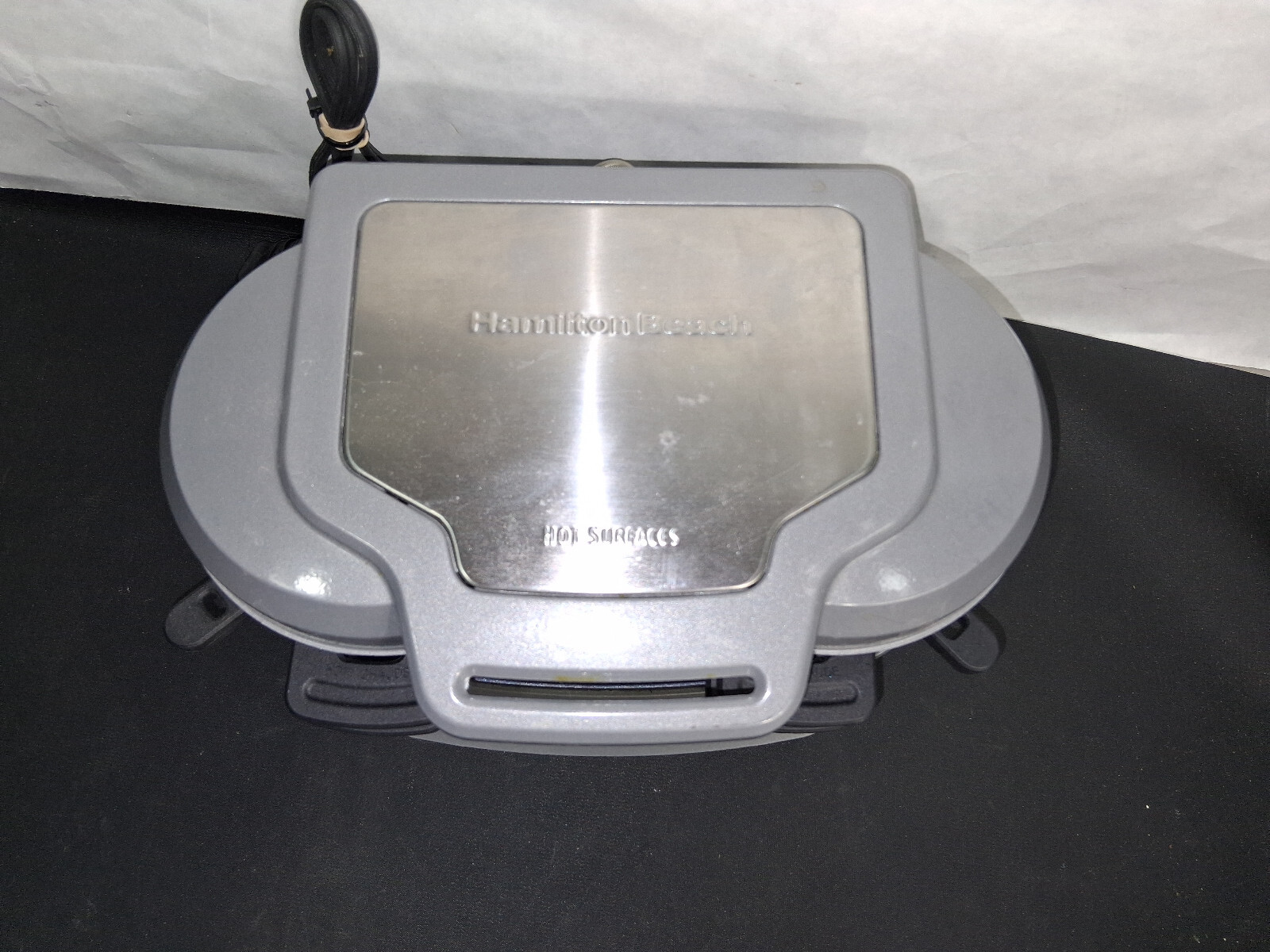 Hamilton Beach Breakfast Sandwich Maker Dual Press With Timer 1200 W