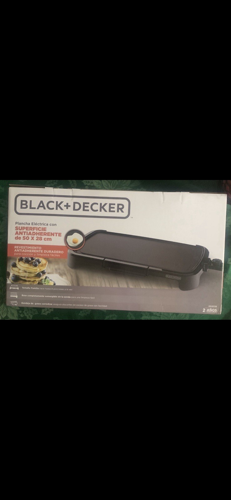 BLACK+DECKER Non-Stick Electric Griddle.🔌🍳 **FAMILY SIZED** 20” x 11”. ~•NEW•~