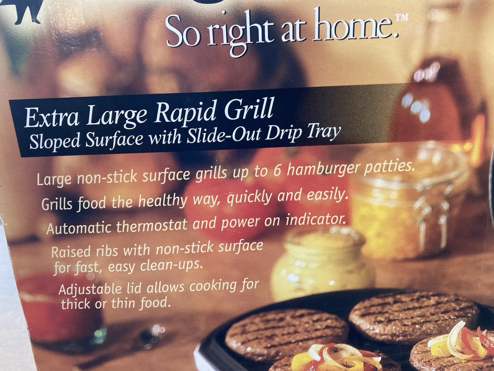 Extra Large Magic Chef Rapid Grill – White- BRAND NEW IN THE BOX