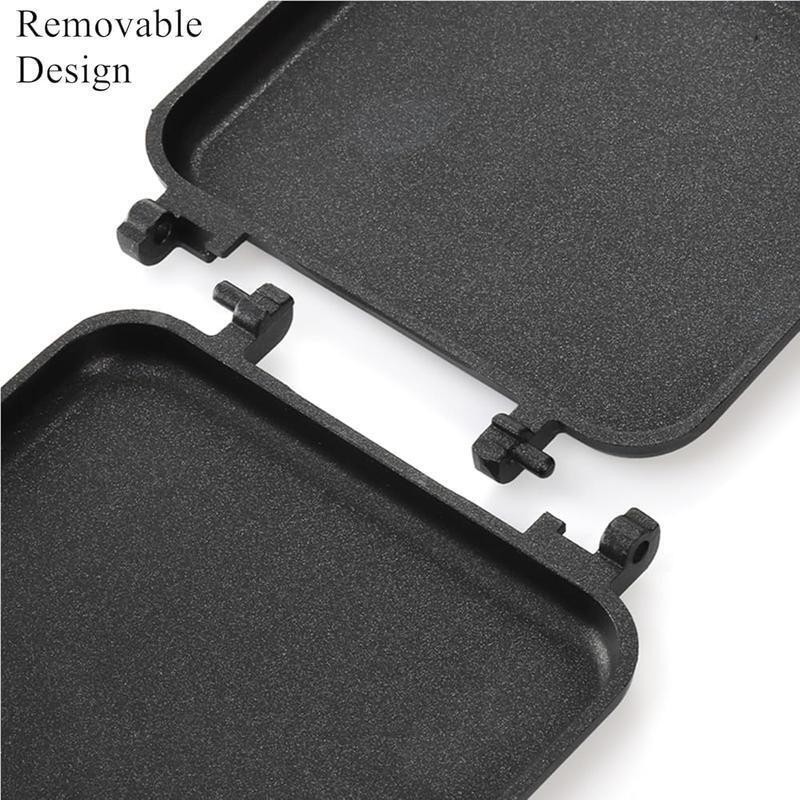 Hot Sandwich Maker Non Stick Frying Pan Double Sided Stovetop Grill Press New
