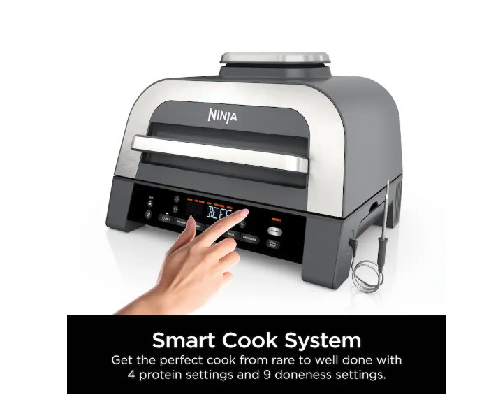 Ninja – Foodi Smart XL 6-in-1 Countertop Indoor Grill with Smart Cook System