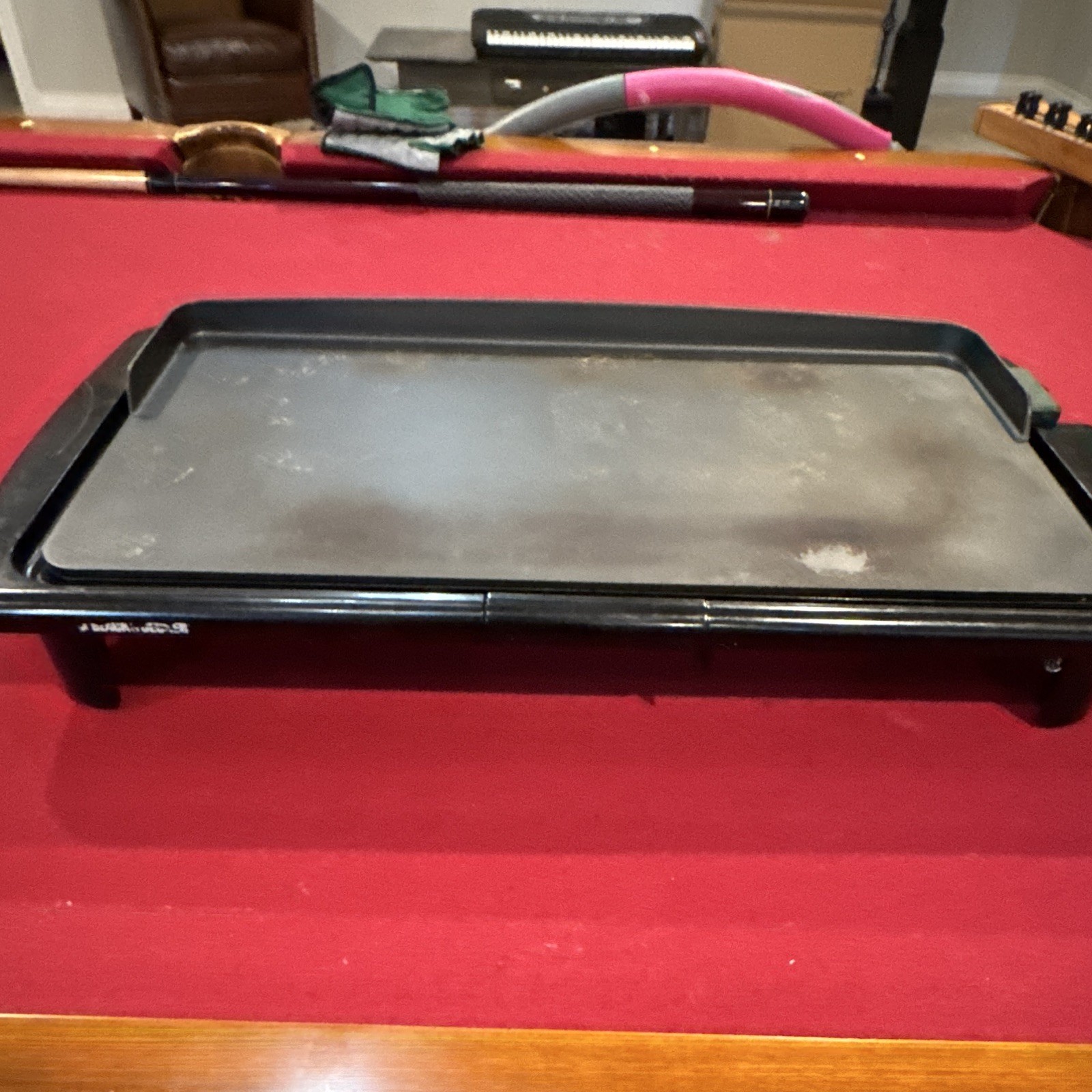 Black & Decker GD150P Electric Griddle 1500W 120V Temp Control Black 18in