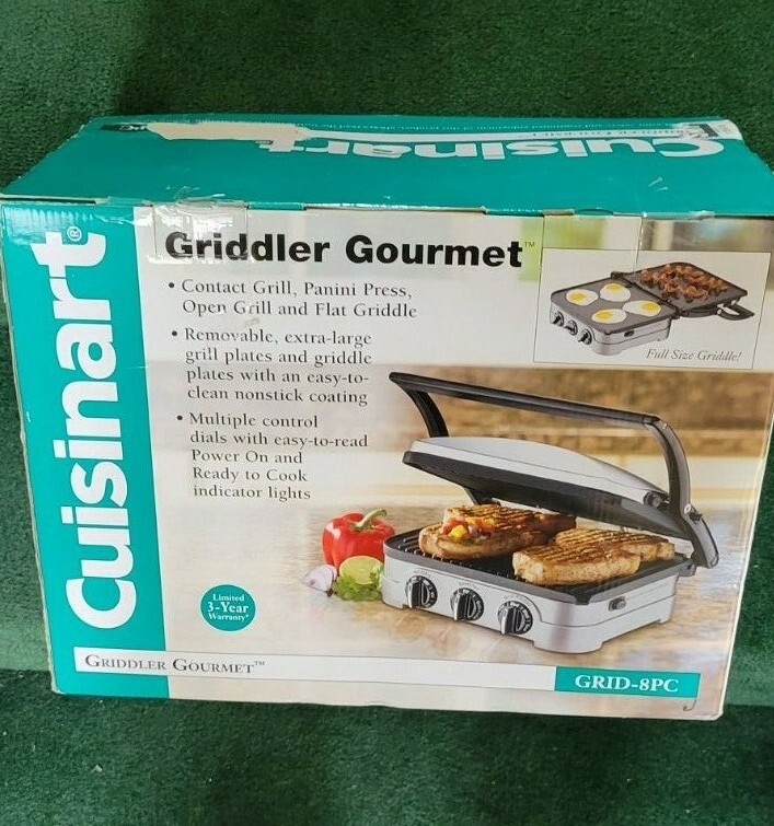 Cuisinart Griddler Gourmet GRID-8PC