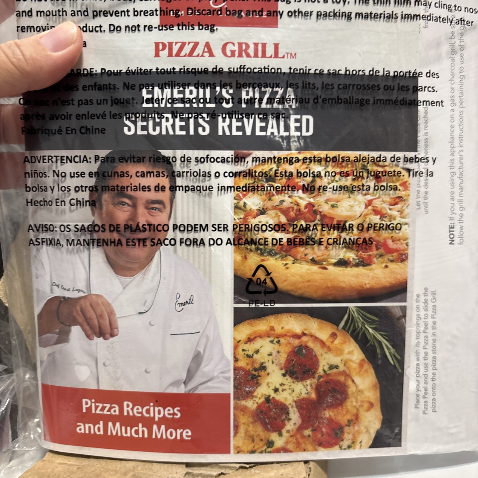 Emeril Lagasse Premium Pizza Oven Grill Open Box