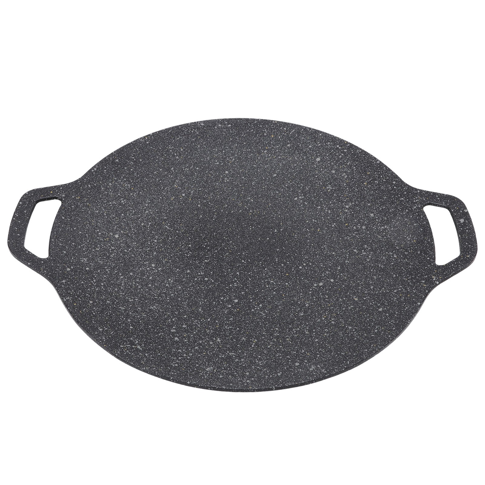 BBQ Pan Round Shape High Thermal Conductivity Aluminum Material Glossy Appea CHU