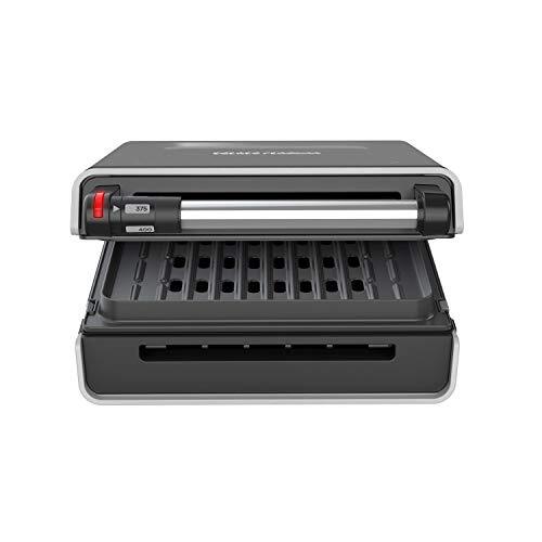 George Foreman Contact Smokeless Select a Temp. Grill, Family Size (4-6 Servi…
