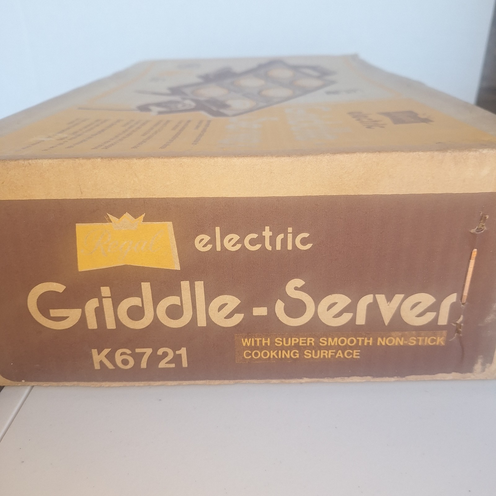 NEW UNOPENED Vintage Regal Electric Griddle, K6721, BRAND NEW, Very Rare