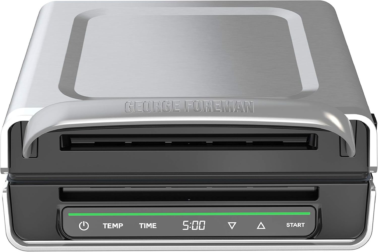George Foreman Smokeless- Digital Smart Select, Family Size(4-6 Servings)