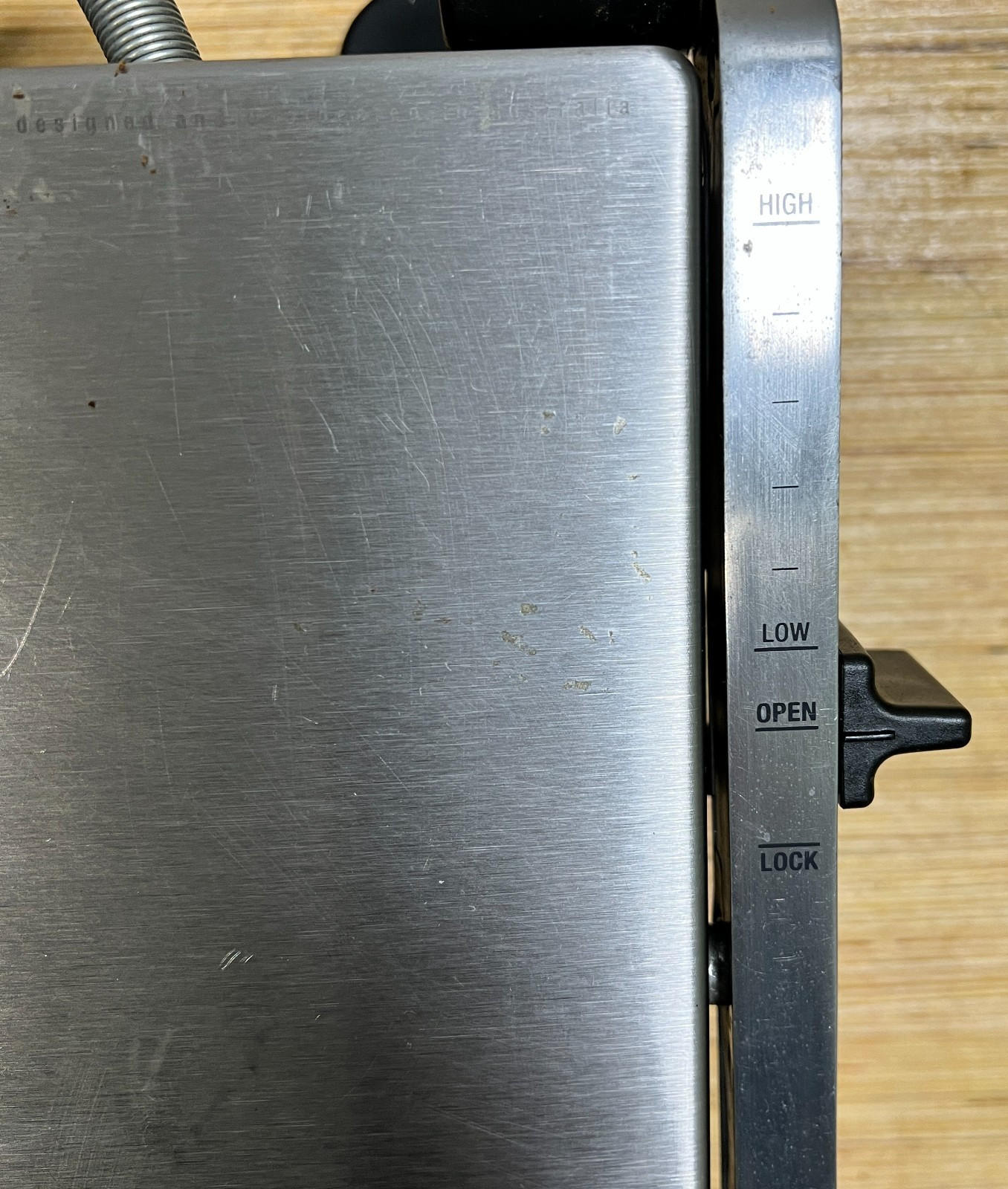 Breville Ikon Panini Press Grill BGR400XL Removable Plates 1800W + Extra Plate
