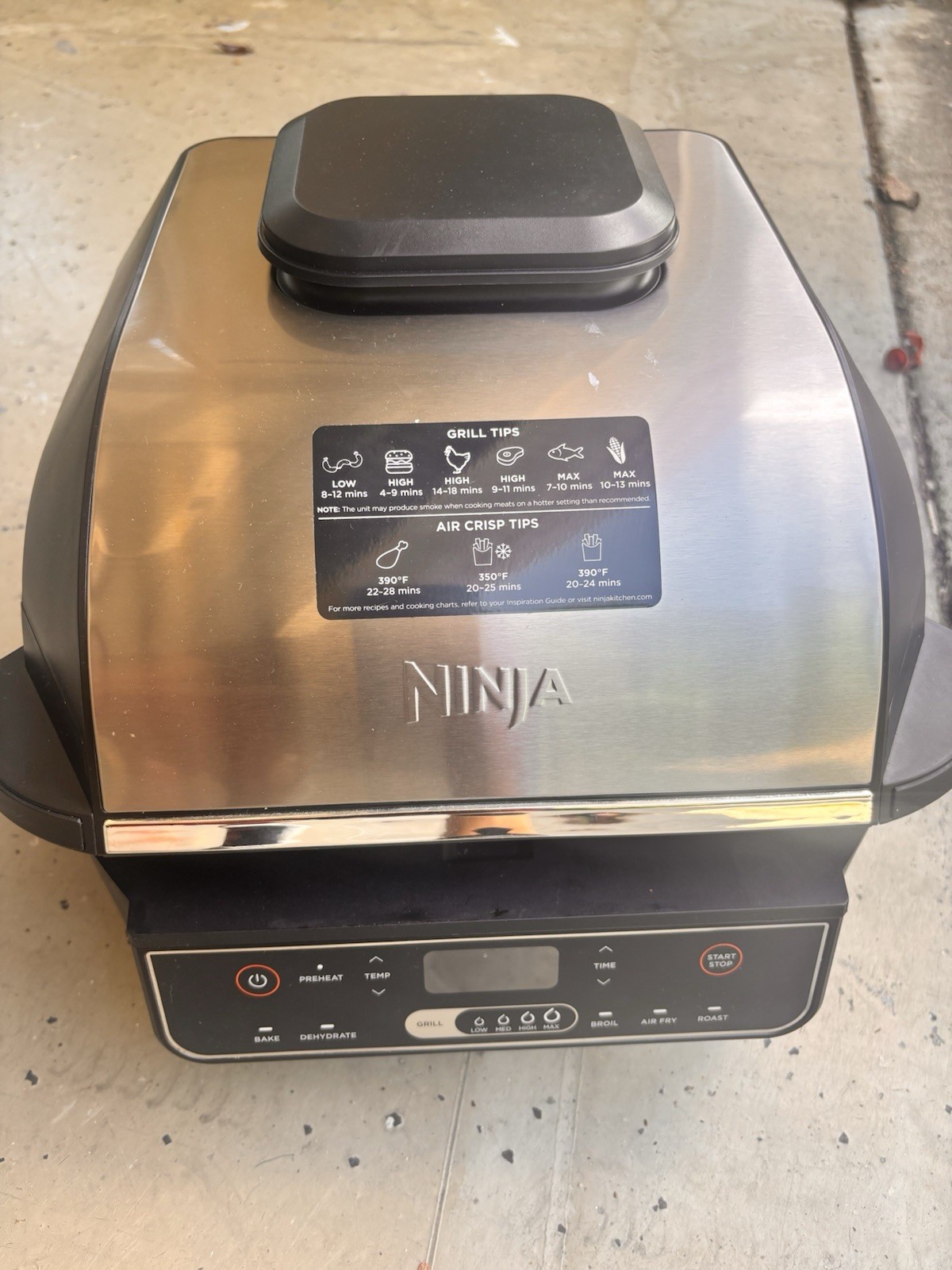 Ninja AG301 Foodi 5-in-1 Indoor Grill w/ 4 Quart Air Fryer