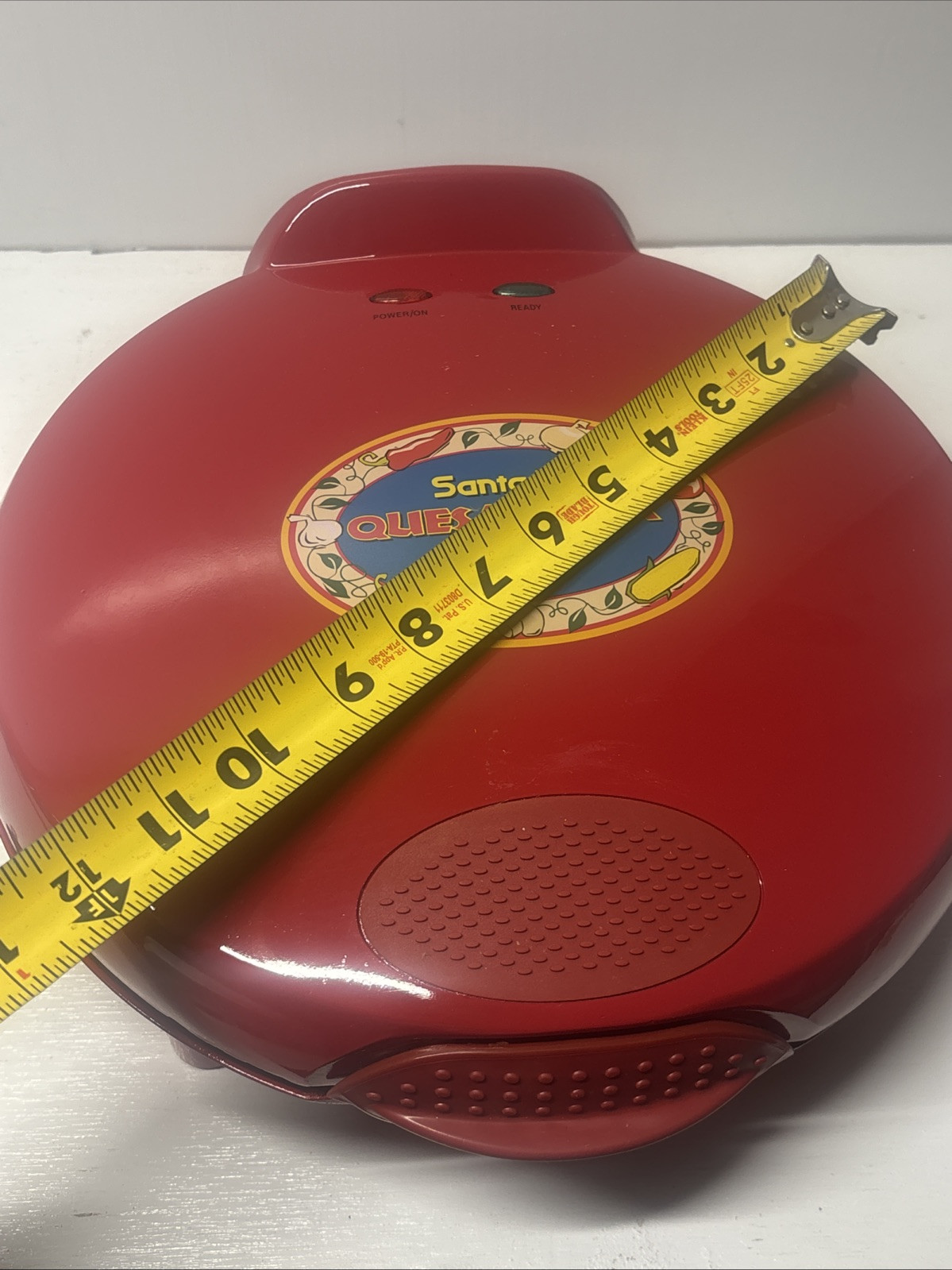 Santa Fe Quesadilla Maker 12″ by Salton Model QM2SFR Excellent Condition