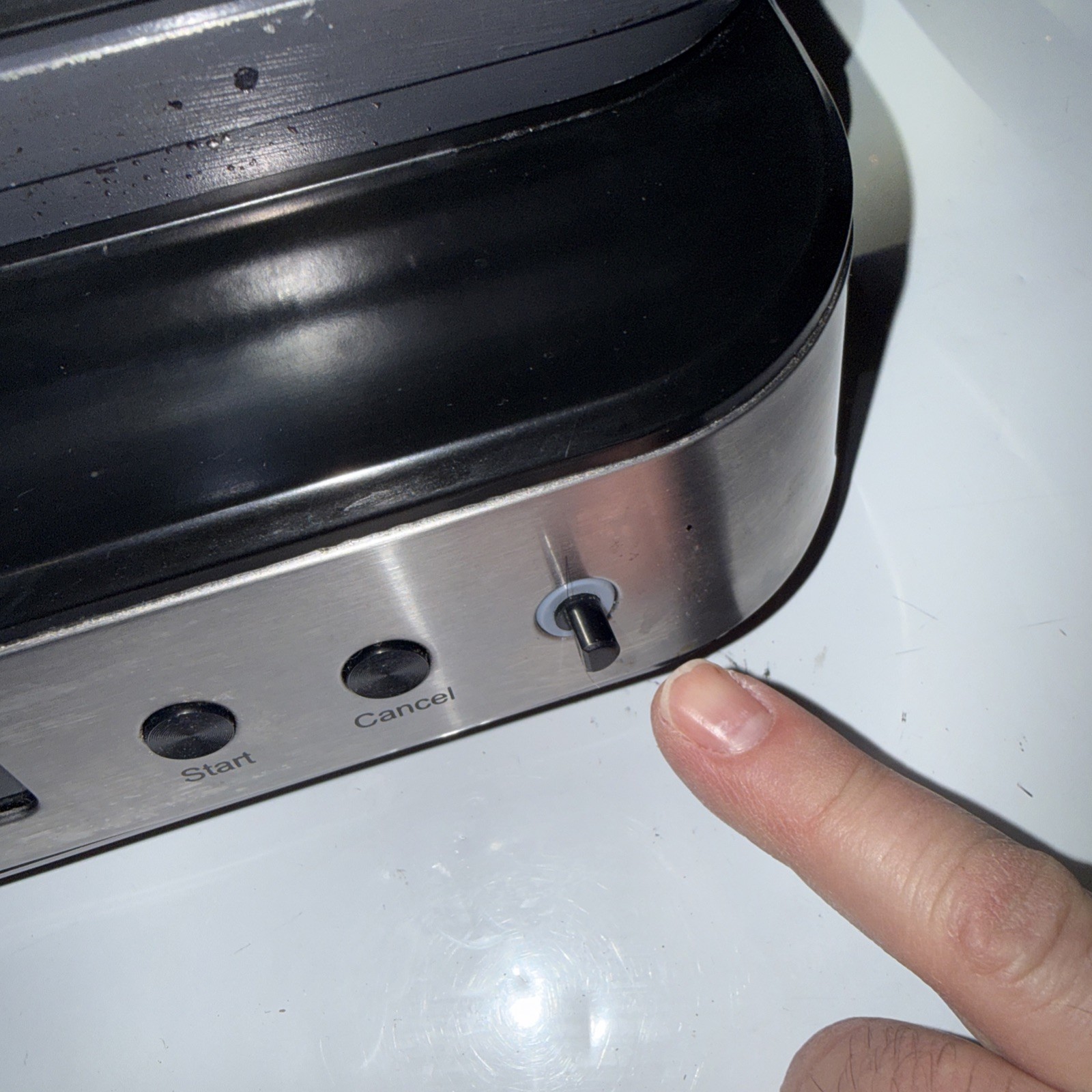 GreenPan Electric Indoor Stainless Steel 6-in-1 Contact Grill & Griddle CC006410