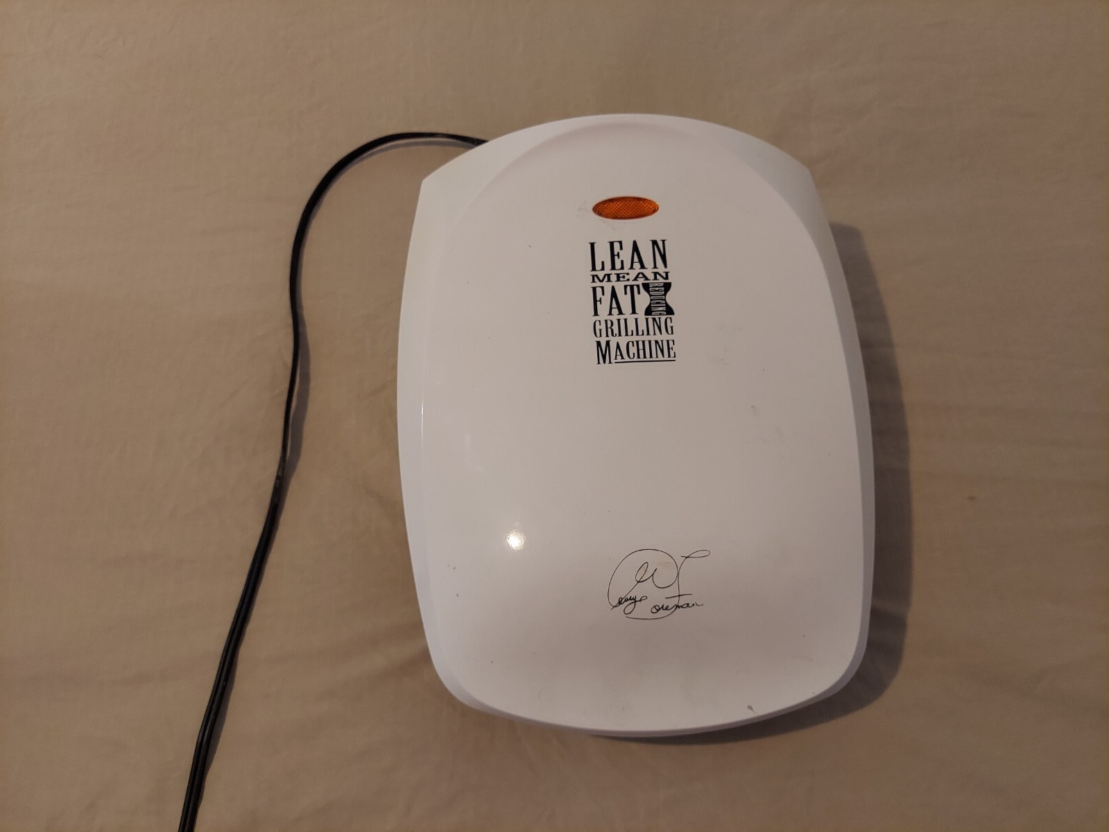 George Foreman Grill White Indoor