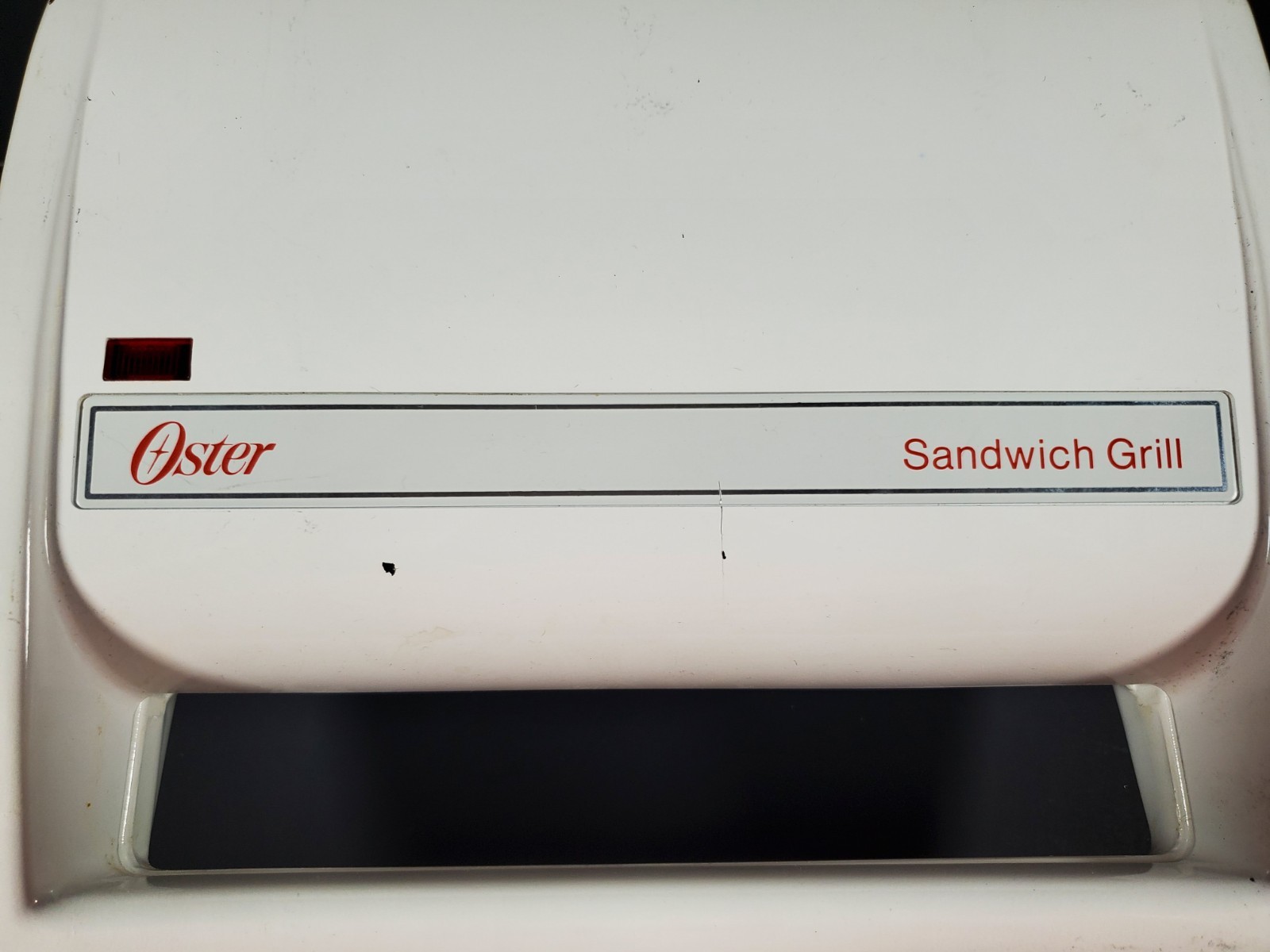 Vintage Oster Designer White Sandwich Maker Grill Model 714-18B