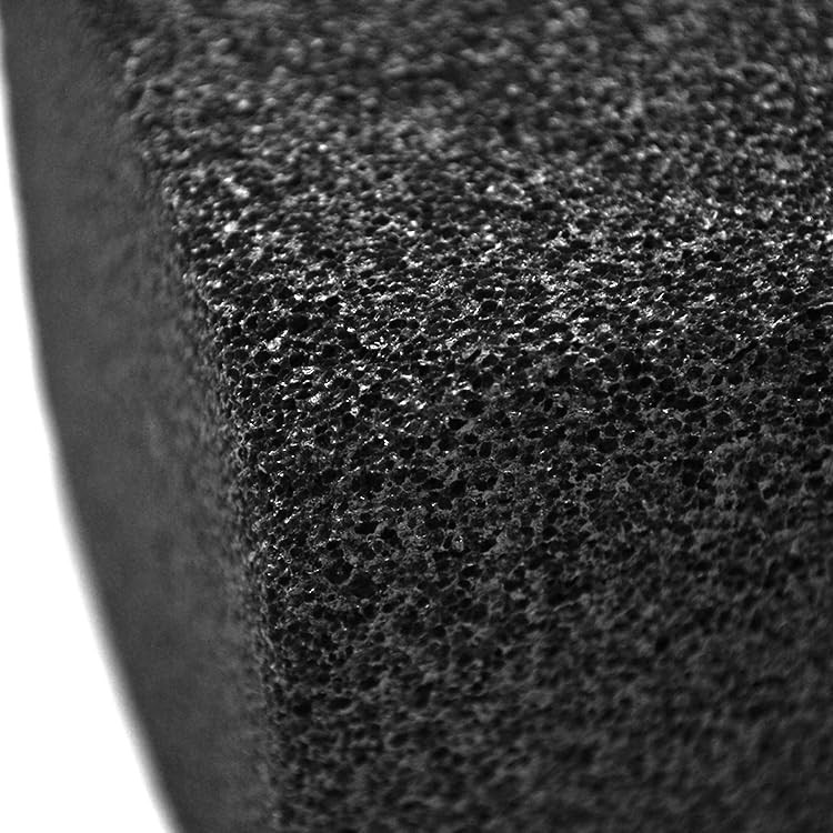 2 Pack Commercial Grade Pumice Stone Grill Brick 8″x4″x3.5″, Clean Black