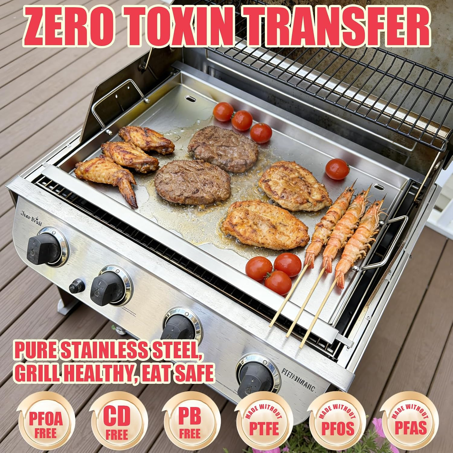 Full Size Griddle Insert for Napoleon Prestige PRO 500 & Built-In Prestige 500
