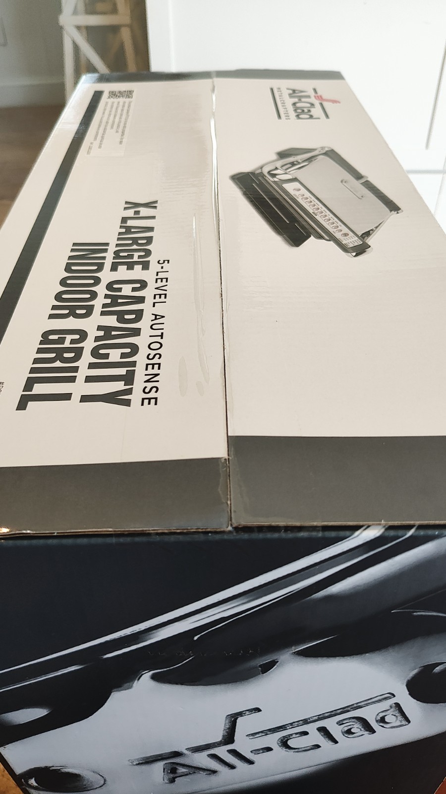 All-Clad Electric Indoor Grill, AutoSense Panini Grill Press Sandwich Maker, NEW