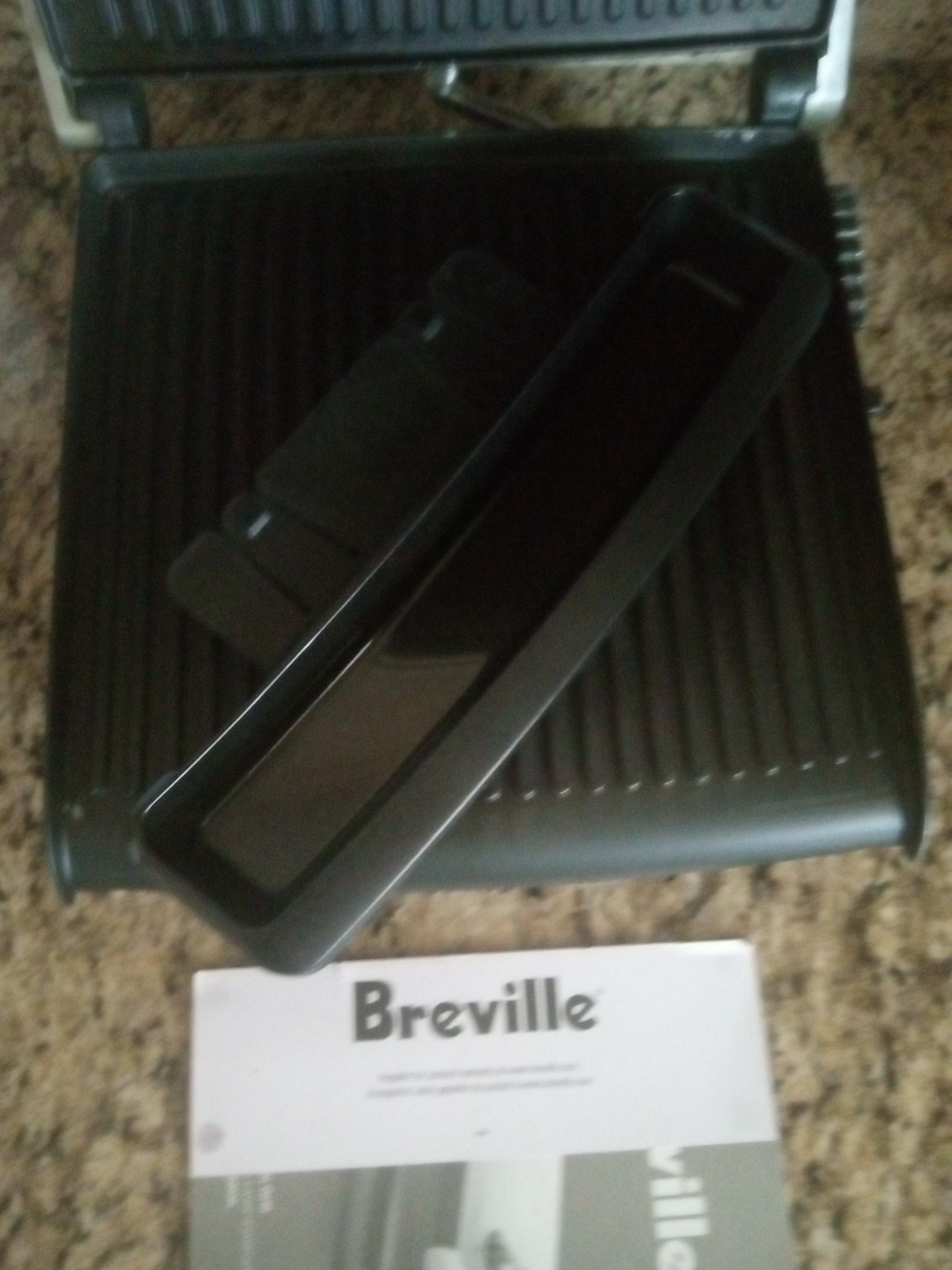 Breville Panini Sandwich Press & Grill Professional Grade Stainless Steel Tested