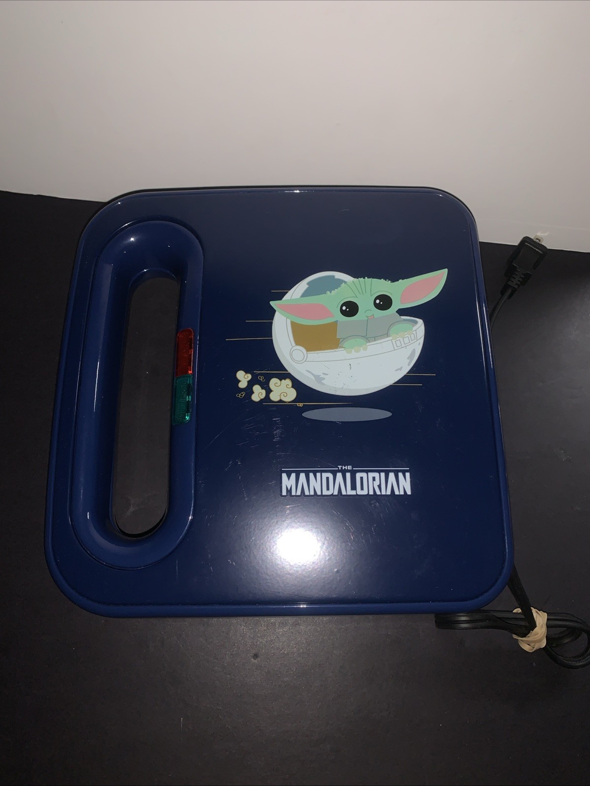 Star Wars The Mandalorian and Grogu Grilled Cheese Maker Multi-Color Panini Test
