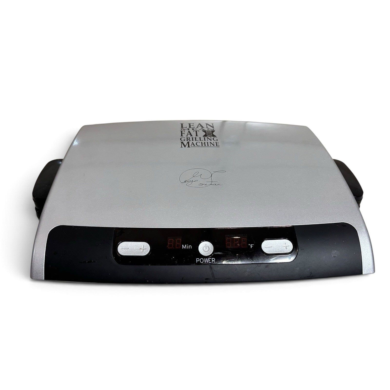 George Foreman GRP99 Digital Lean Mean Indoor Electric Grill 1440W Silver
