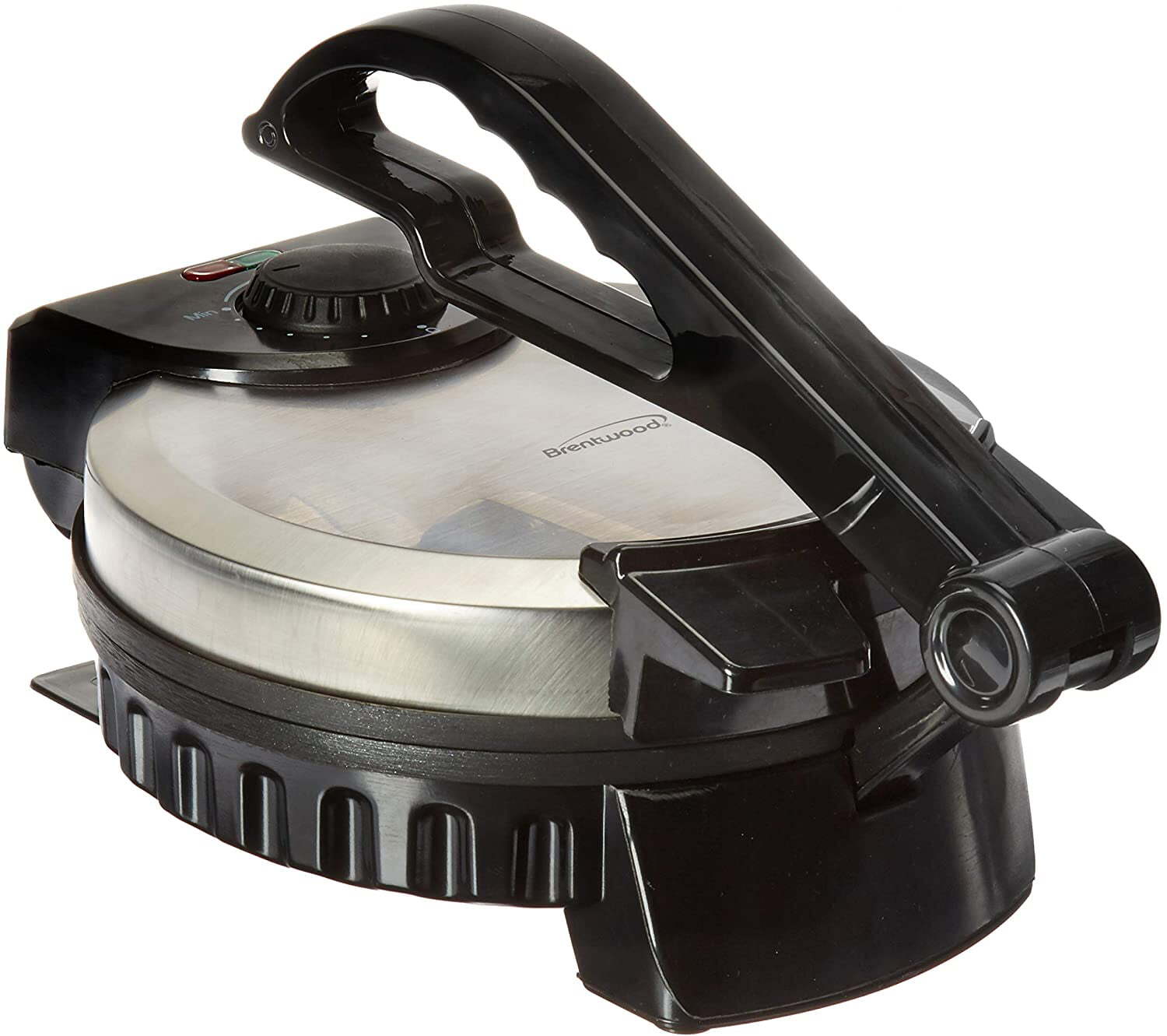Electric Tortilla Maker 8″ Adjustable Heat Stainless Steel Non Stick