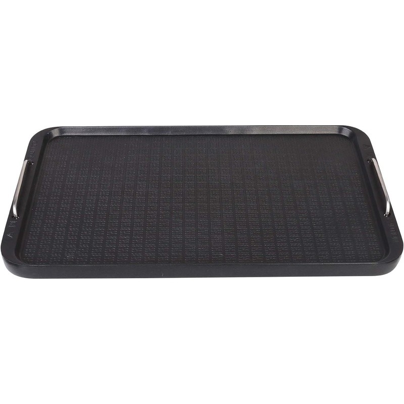 Aluminum Nonstick Griddle Pan Indoor Outdoor Cooking Easy Clean BBQ Plate New