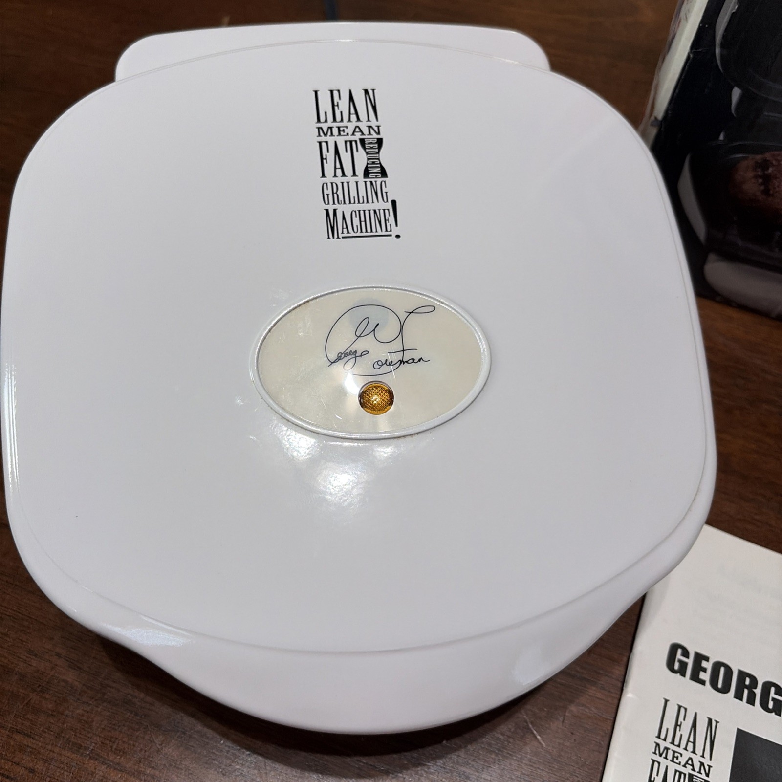 George Foreman Lean Mean Fat Reducing Grilling Machine GR10A White Works