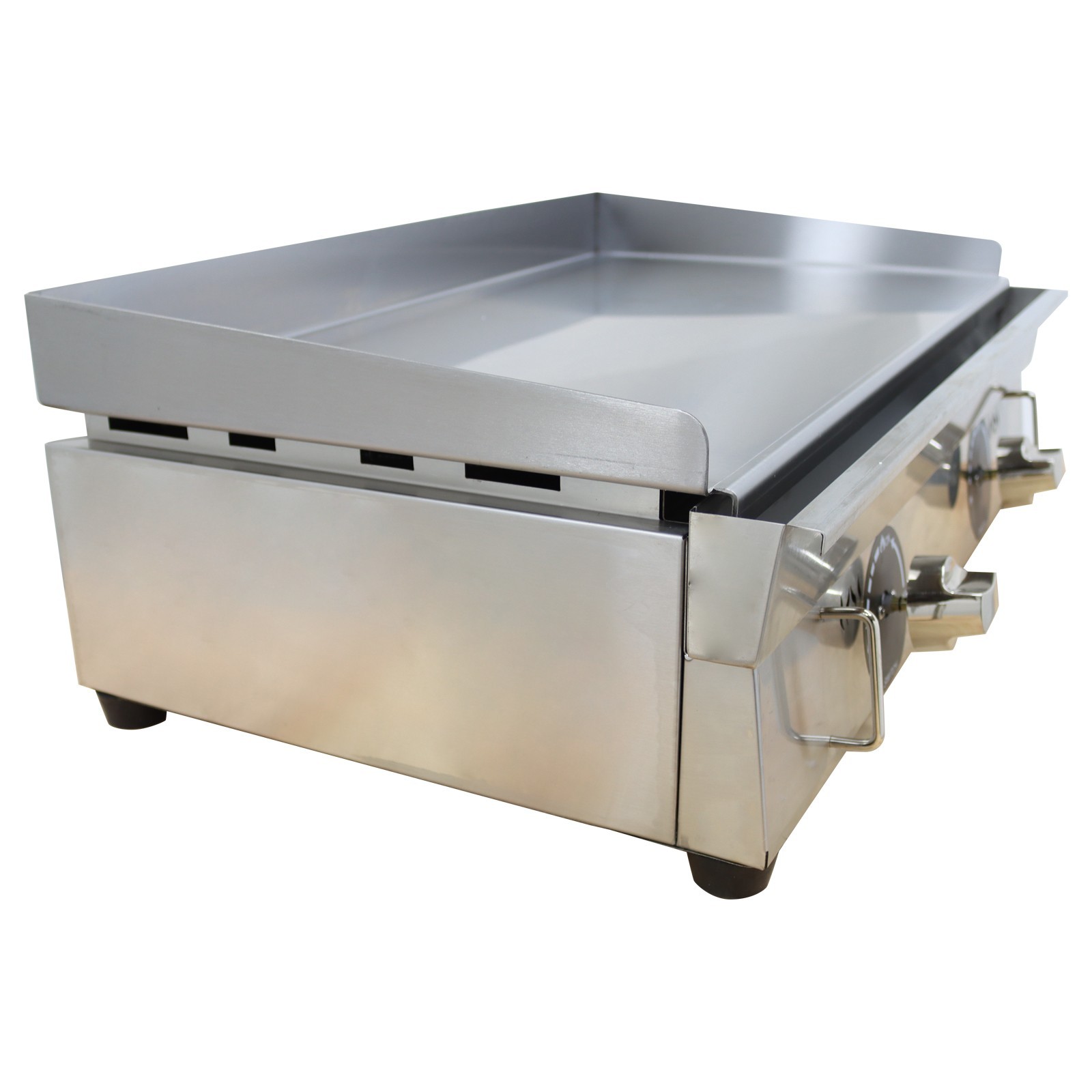Countertop Flat Griddle Grill LP Gas Stainless Steel 2800Pa Small Kitchen