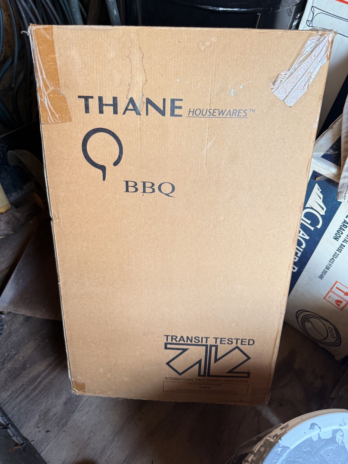 Brand NEW THANE Q BBQ Portable Propane Grill Camping Outdoor Tailgate