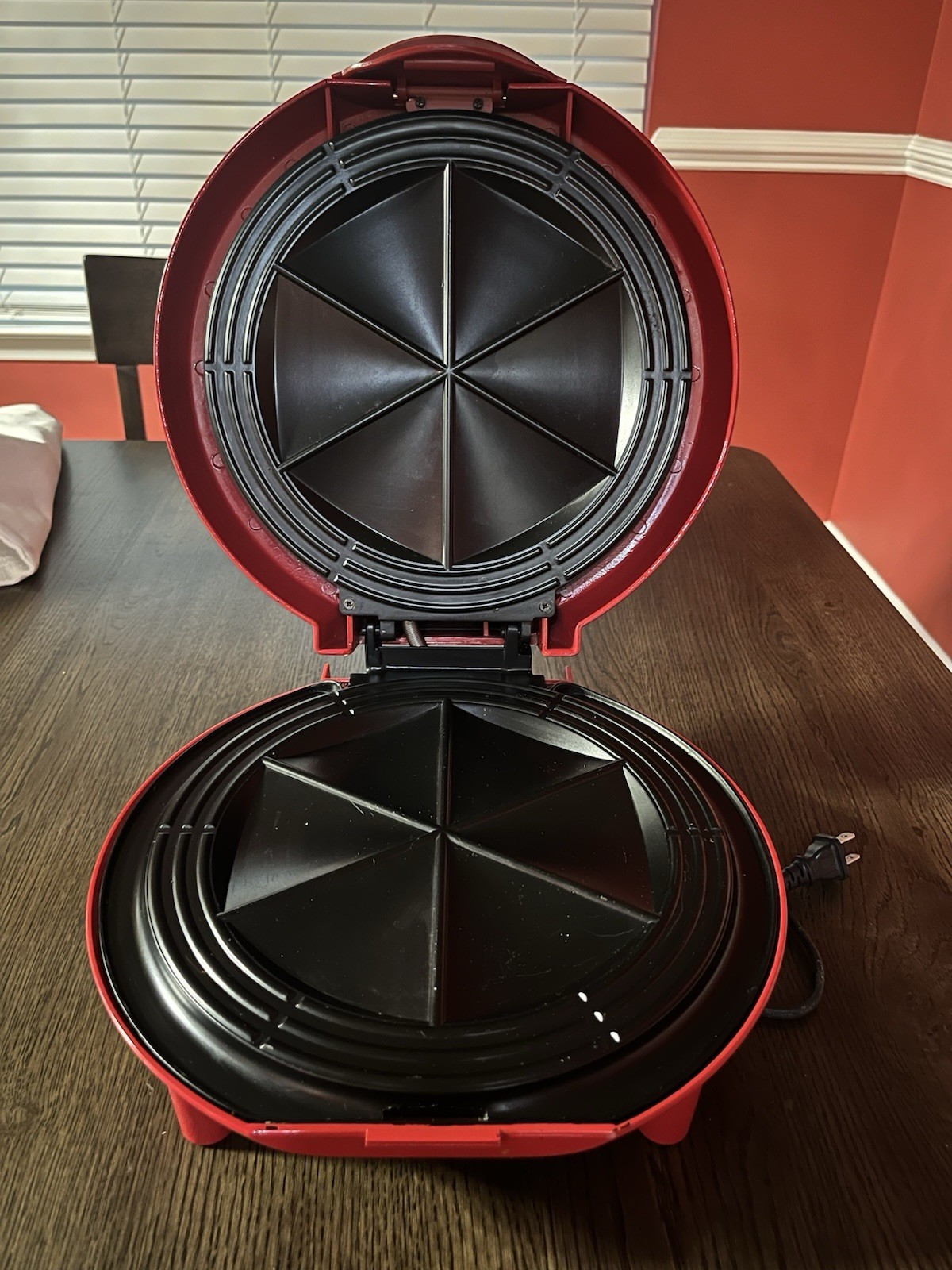 Santa Fe 12″ Quesadilla Maker QM2SFR Red Salton 2002 Tested Working