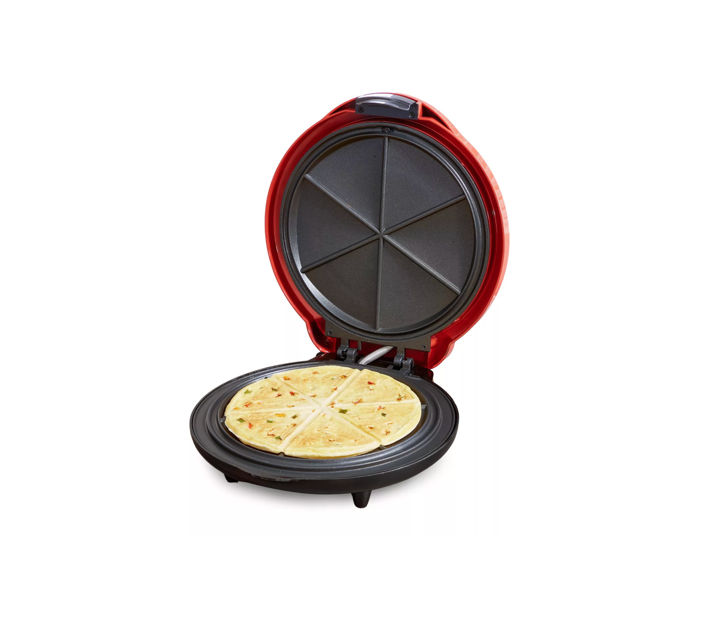 Elite Cuisine 11″ Quesadilla Maker, 2-Positionocking Latch