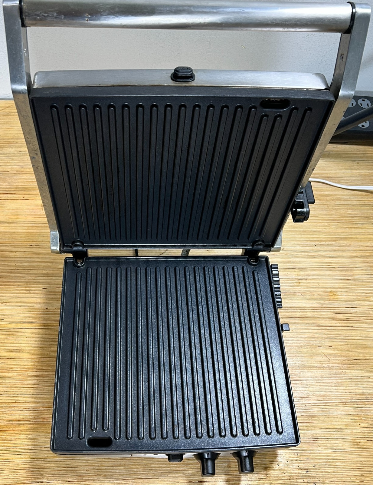 Breville Ikon Panini Press Grill BGR400XL Removable Plates 1800W + Extra Plate