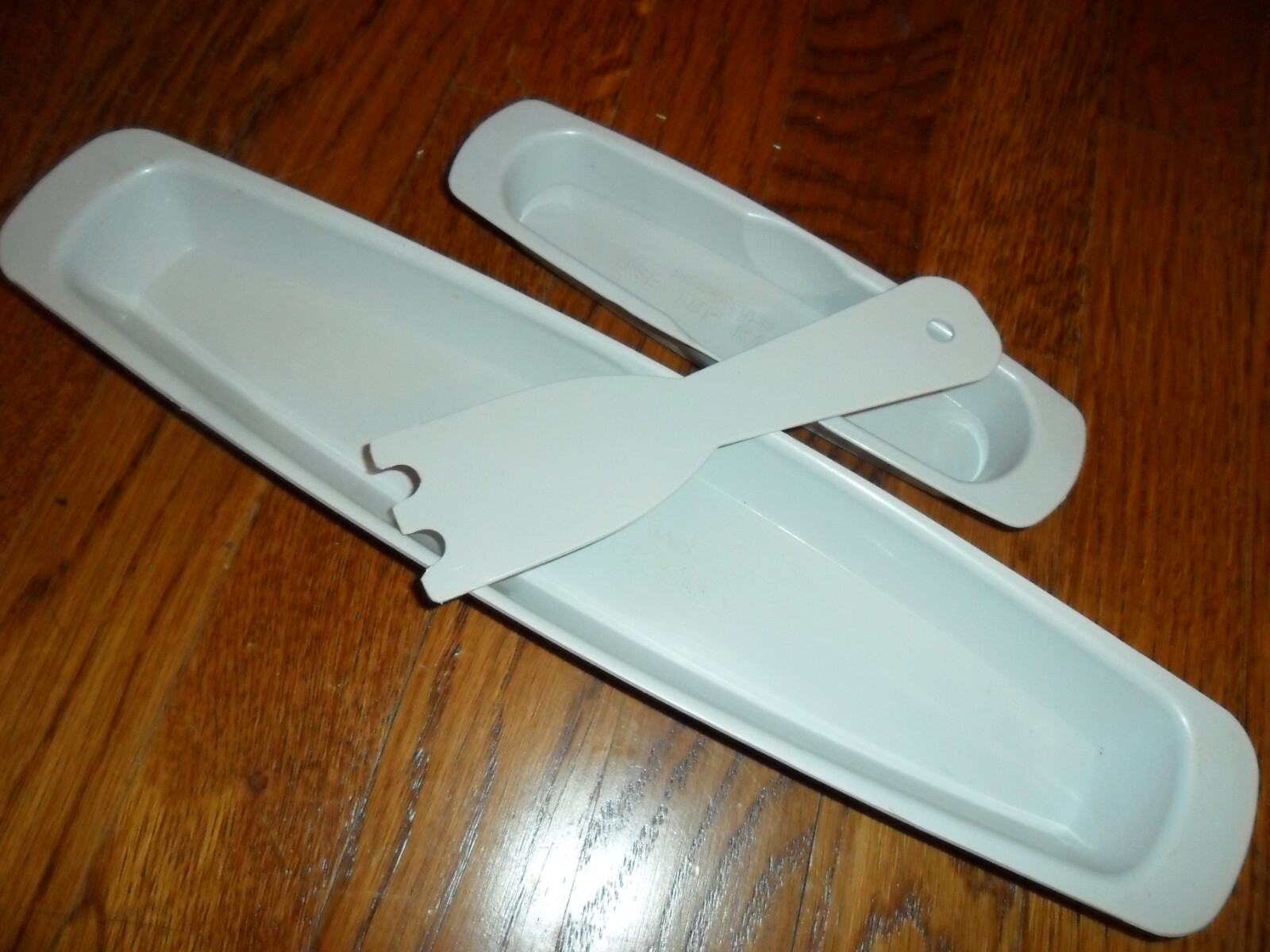 George Foreman Grill Drip Grey Trays 14.5″ & 8.2″ with Scrapper Spatula
