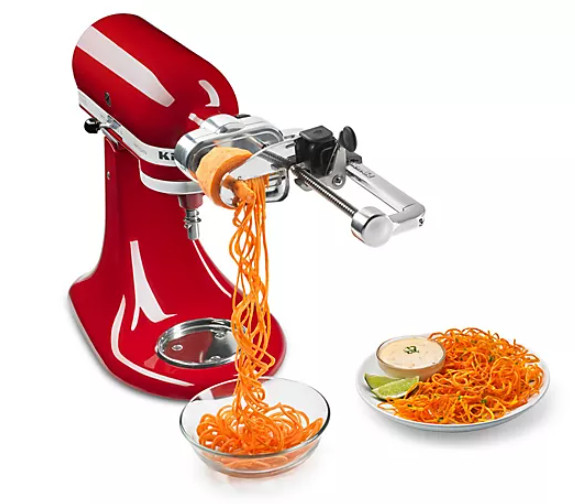 SUPER SALE KitchenAid 7-Blade Spiralizer Plus Attachment, No Import FEE