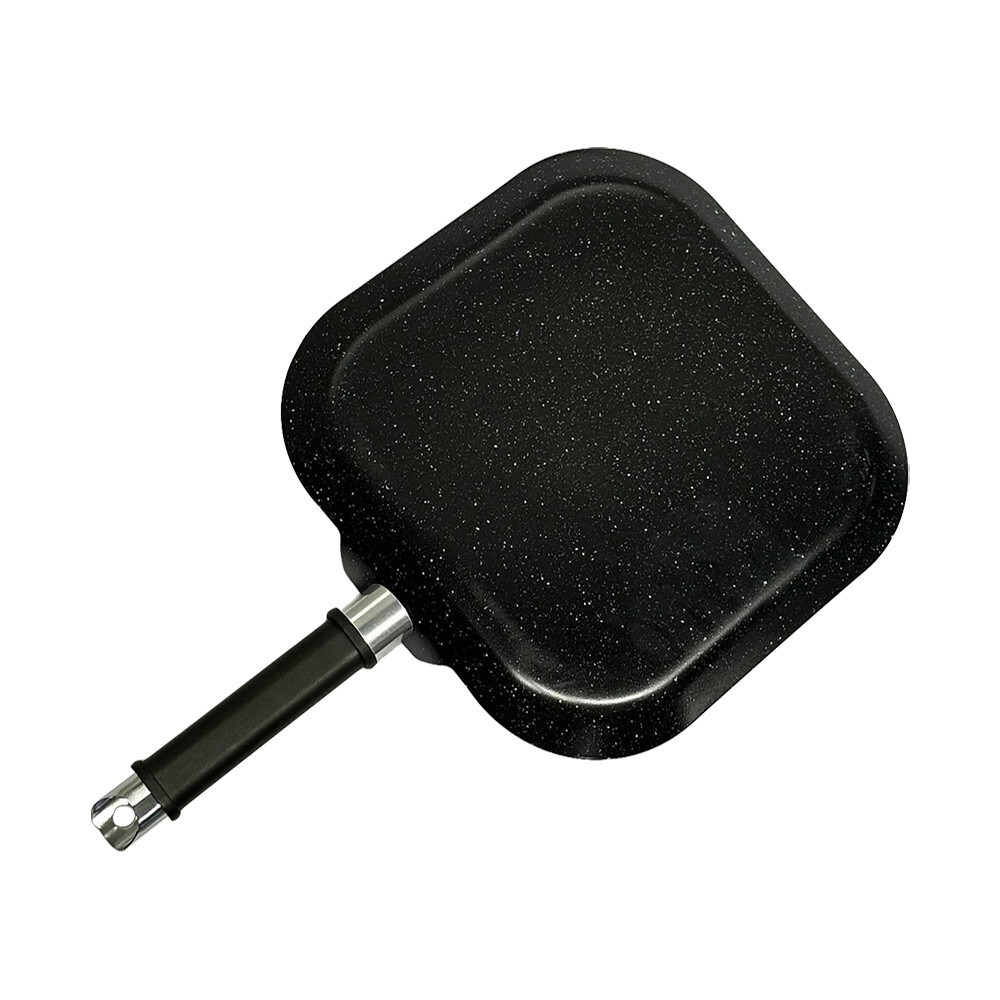 11-inch Nonstick Heavy Gauge Aluminum Square Griddle, Single Stove Frying Pan