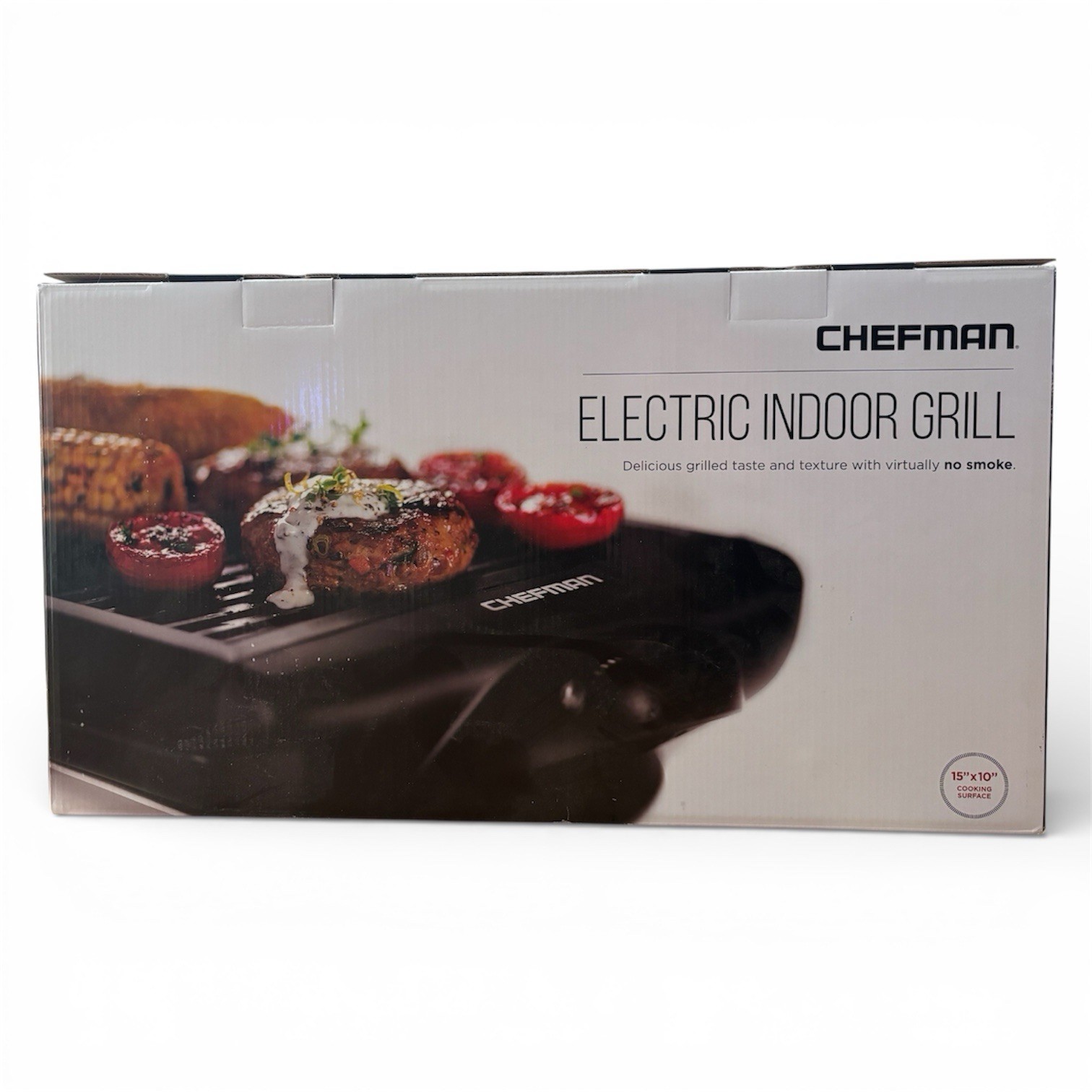 Chefman RJ23-SG Indoor Smokeless Electric Grill – Black