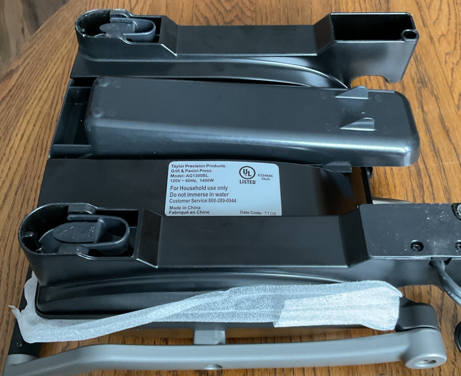 Taylor Precision Products 2 In 1 Double – Up Grill & Panini Press