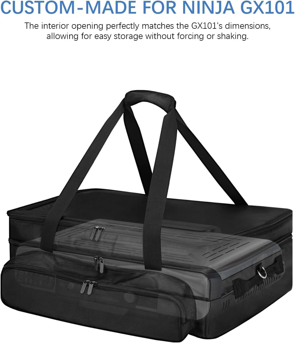 Carrying Bag for Ninja Sizzle Pro XL Indoor Griddle & Grill GX101 — 1280D Water-