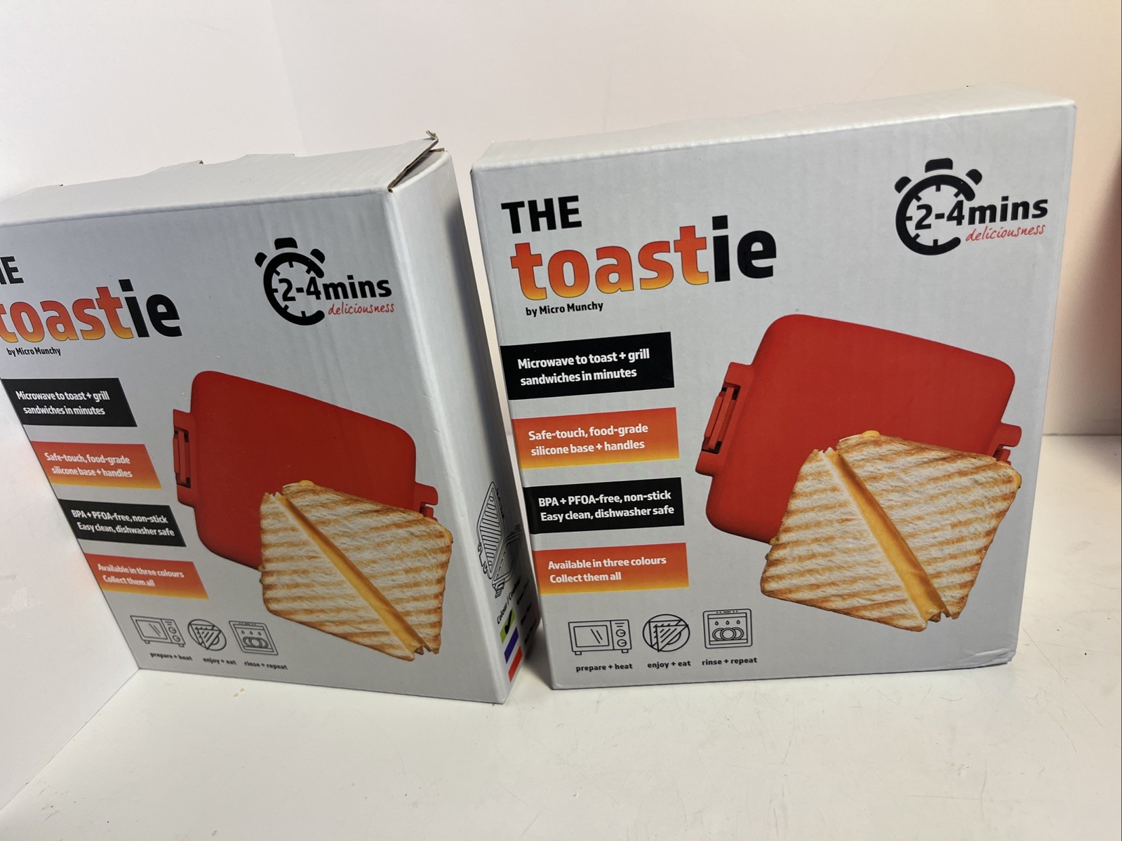 The Toastie Sandwich Maker Non-Stick Green Color New In Box Fast Shipping