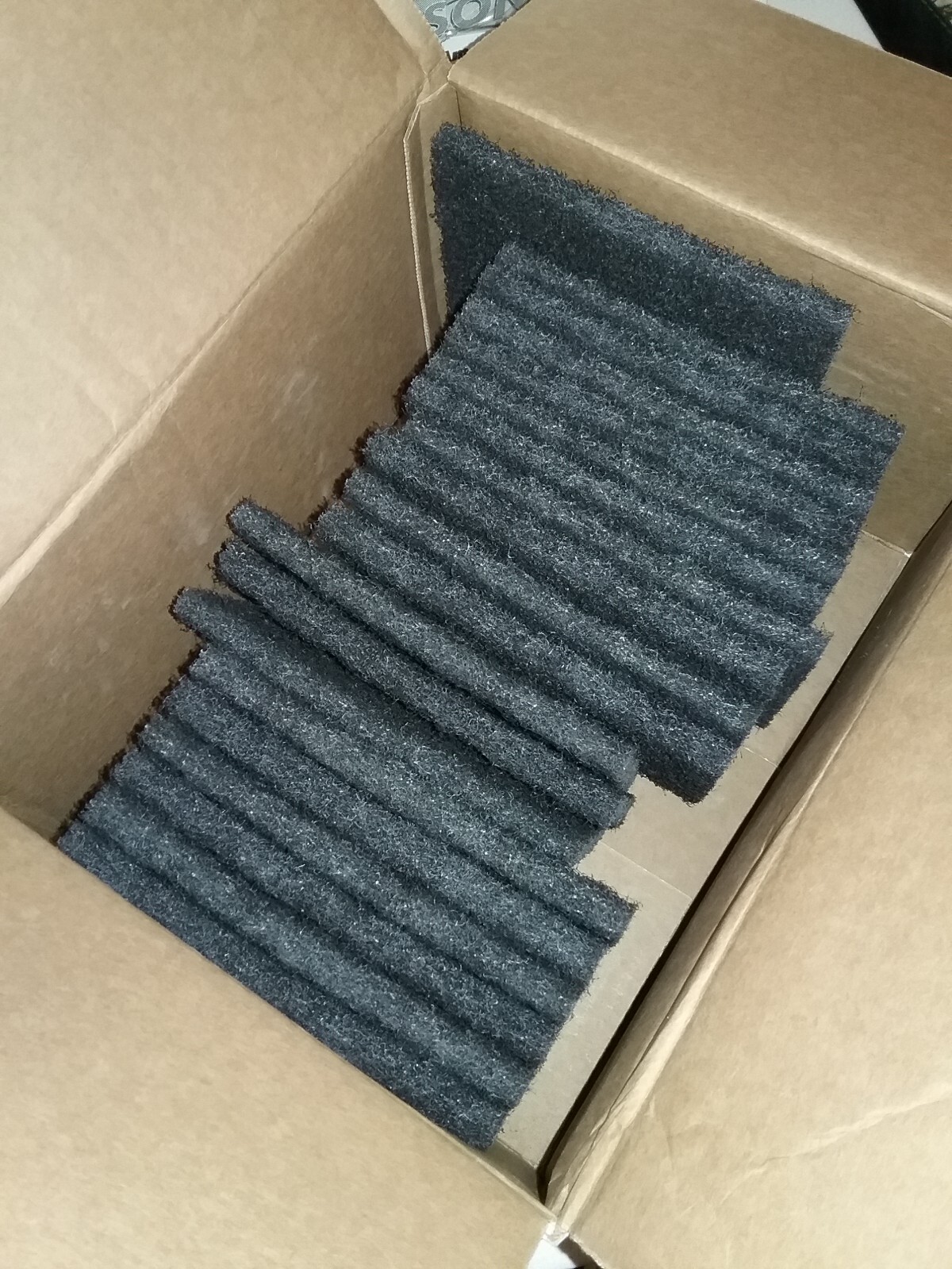 80 – Griddle Pads GP46 Dark Gray Nylon Non-Toxic/Irritating No Splinter 4″x5.5″