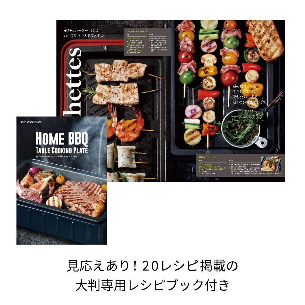 Recolte Home BBQ Electric Grill Hot Plate Red RBQ-1