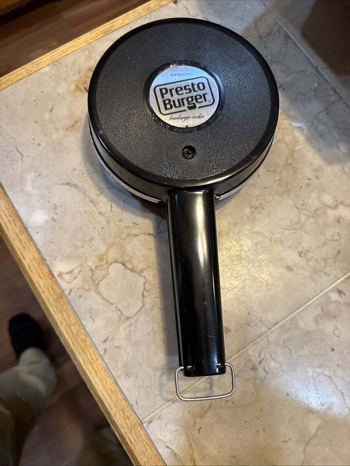 Vintage 1975 Presto Burger- Electric Hamburger Cooker -Single Patty-New In Box