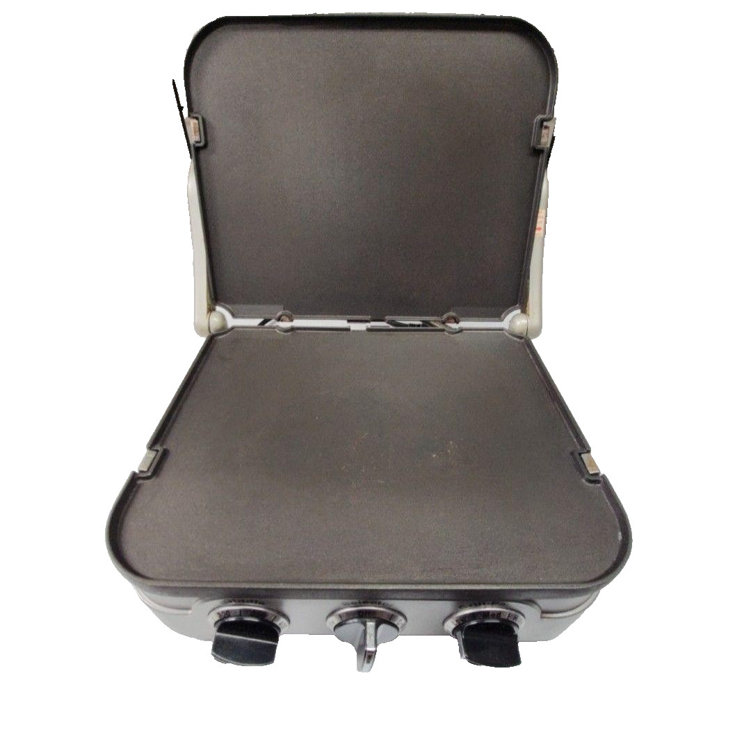 Cuisinart GR-4N 5-in-1 Griddler Electric Contact Grill Griddle 1500W Silver
