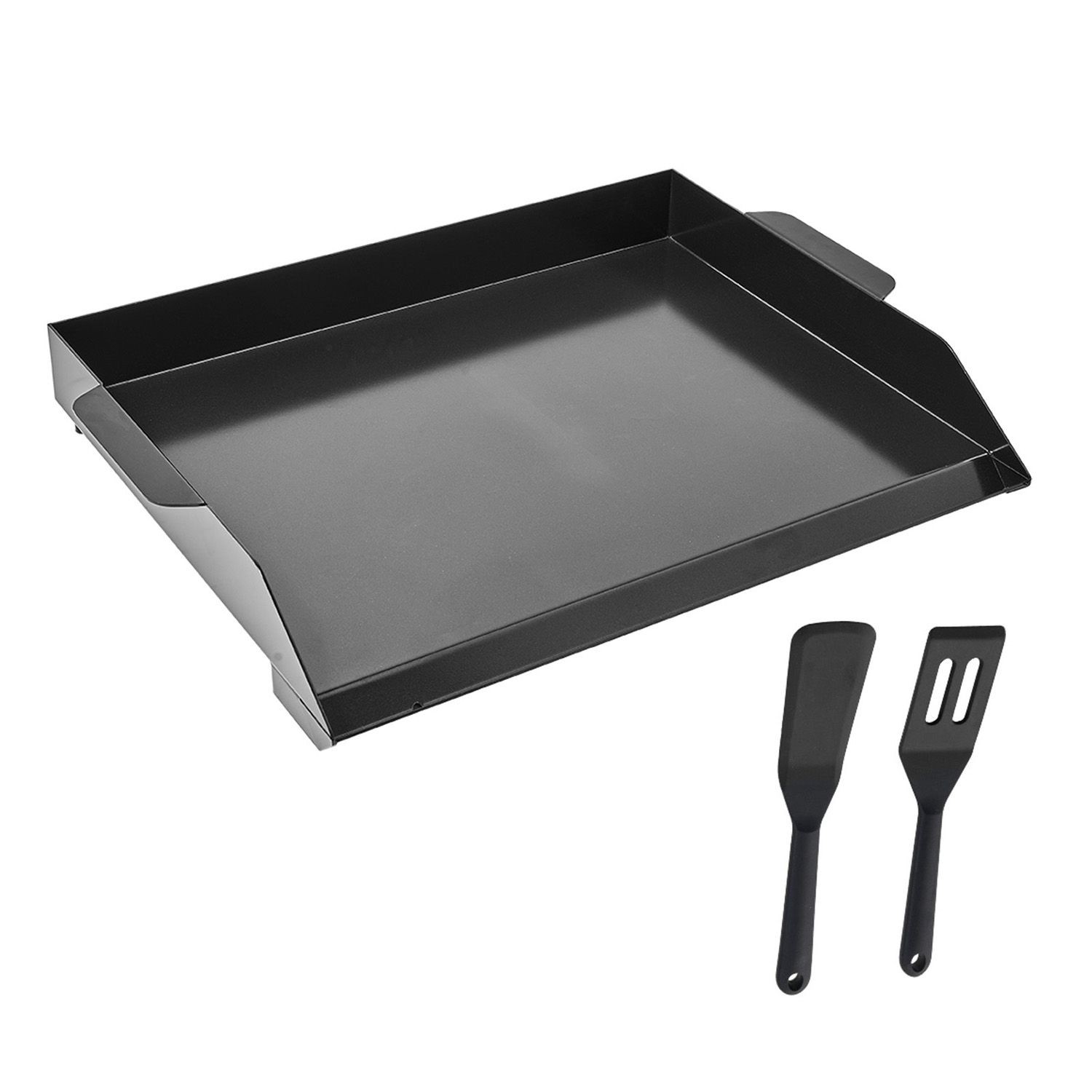 Carbon Steel Griddle, 22×16 inch Universal Flat Top Rectangular Plate